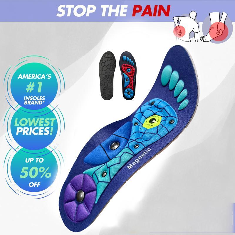 Shock Absorbing Insoles ๐ฃ High Arch Support for All-Day Comfort