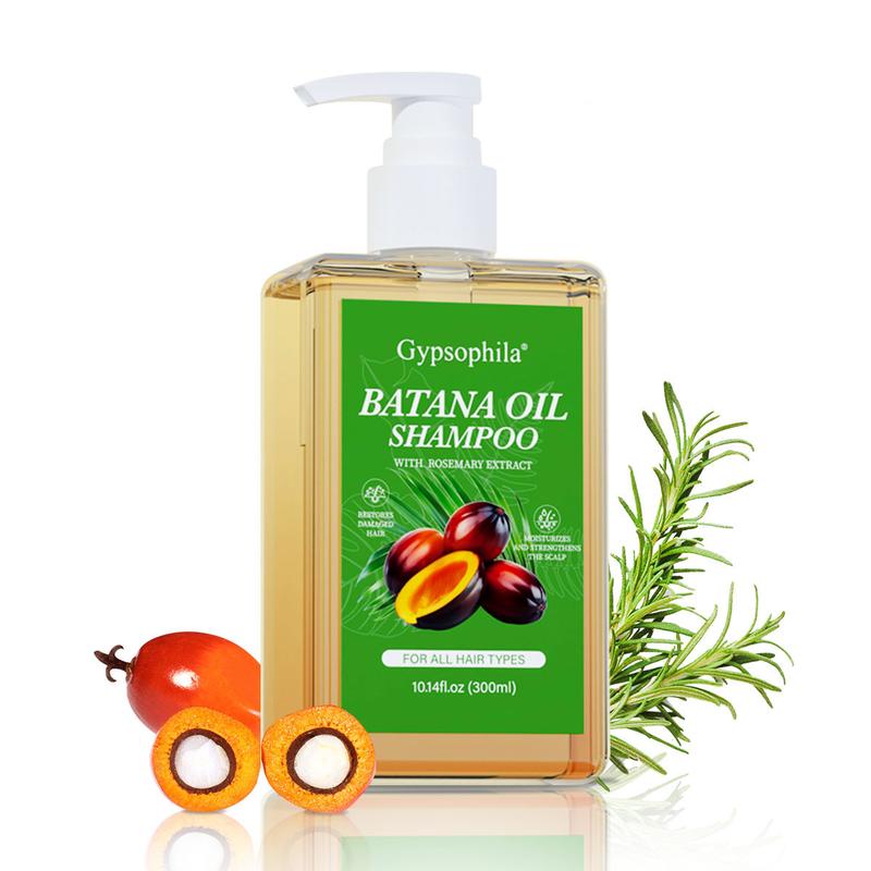 Gypsophila Batana Oil Shampoo 🌿 10.14oz (300ml) | Natural Extracts for Hair Growth, Strengthening & Deep Cleansing ✨