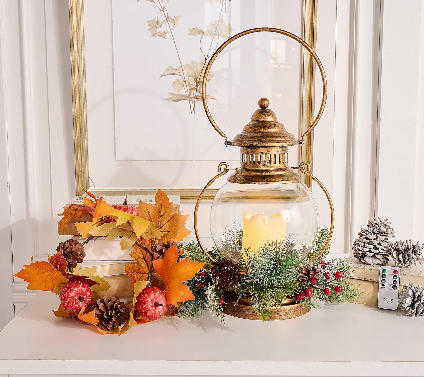 Home Reflections Indoor/Outdoor Hanging Lantern