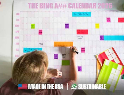 🔥Last Day 49% OFF 📅The Bign A## Calendar 2026 - Design Your Amazing 2026!🏃