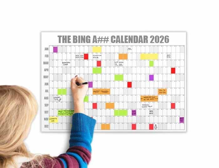 🔥Last Day 49% OFF 📅The Bign A## Calendar 2026 - Design Your Amazing 2026!🏃