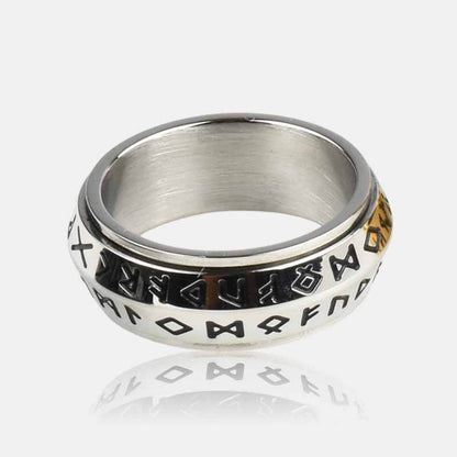 💥LAST DAY SALE 49% OFF⚔️Viking Rune Rotating Ring💍（💥Buy 3 Get 1 Free ）