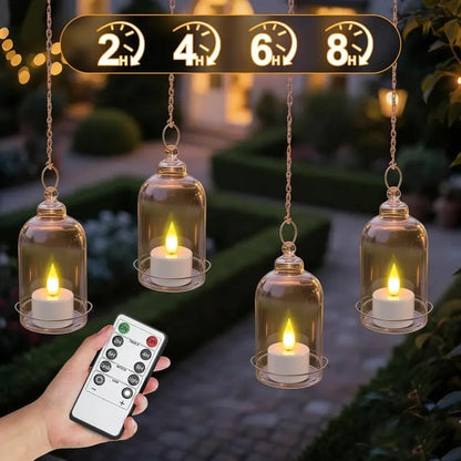 Flameless Candles, 2025 12pcs USB Rechargeable Tea Lights Candles