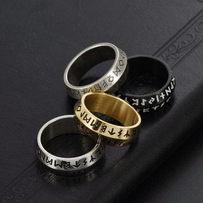 💥LAST DAY SALE 49% OFF⚔️Viking Rune Rotating Ring💍（💥Buy 3 Get 1 Free ）
