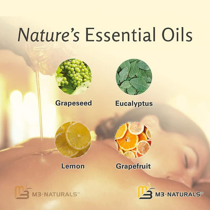 Anti-Cellulite Body Oil 8oz 💧 Firm, Smooth & Hydrate – Collagen-Infused Skincare by M3 Naturals