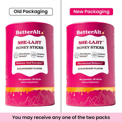 Women’s Multi-Mineral Honey Sticks 🍓 Shilajit, Shatavari & Saffron | Hormonal Balance & Energy | 30 Pack