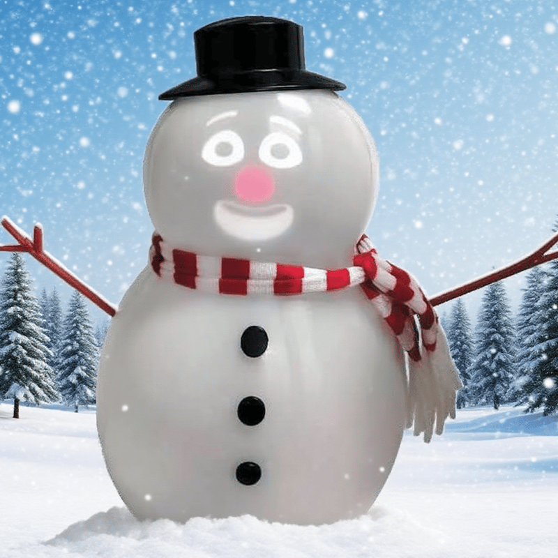 🎅Christmas Sale 49% Off ⛄️FrostByte (Mr. Chill) Talking Animated Blink Snowman with Built in Projector & Speaker Plug'n Play🎄