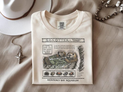 Monterey Bay Aquarium otter shirt