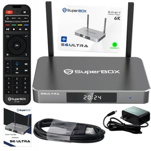 Hot Sale 49% OFF -🔥S6 Max 2025 SuperBox for TV⏰No Monthly Fees📶100% Free TV Box