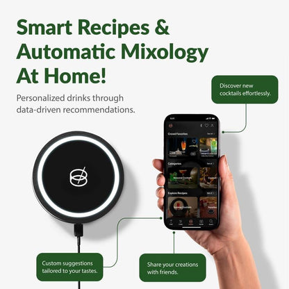 The Smart Coaster 2.0 | Effortless, Professional Cocktails at Home 💡🔒