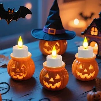 Flameless Candles, 2025 12pcs USB Rechargeable Tea Lights Candles