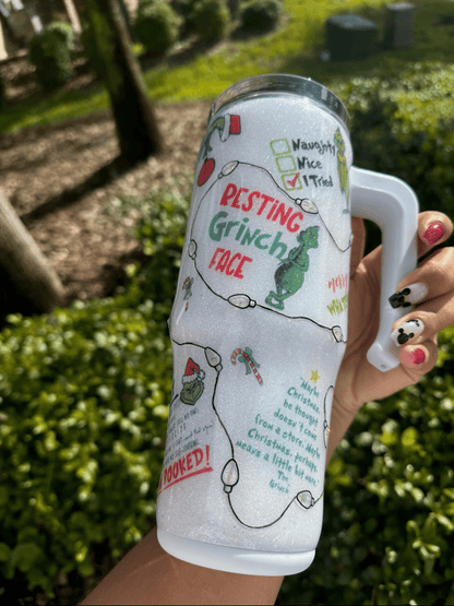 Light Up Christmas Holiday tumbler