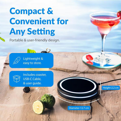 The Smart Coaster 2.0 | Effortless, Professional Cocktails at Home 💡🔒