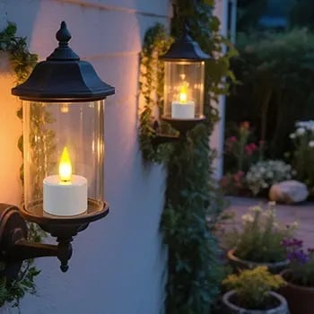 Flameless Candles, 2025 12pcs USB Rechargeable Tea Lights Candles